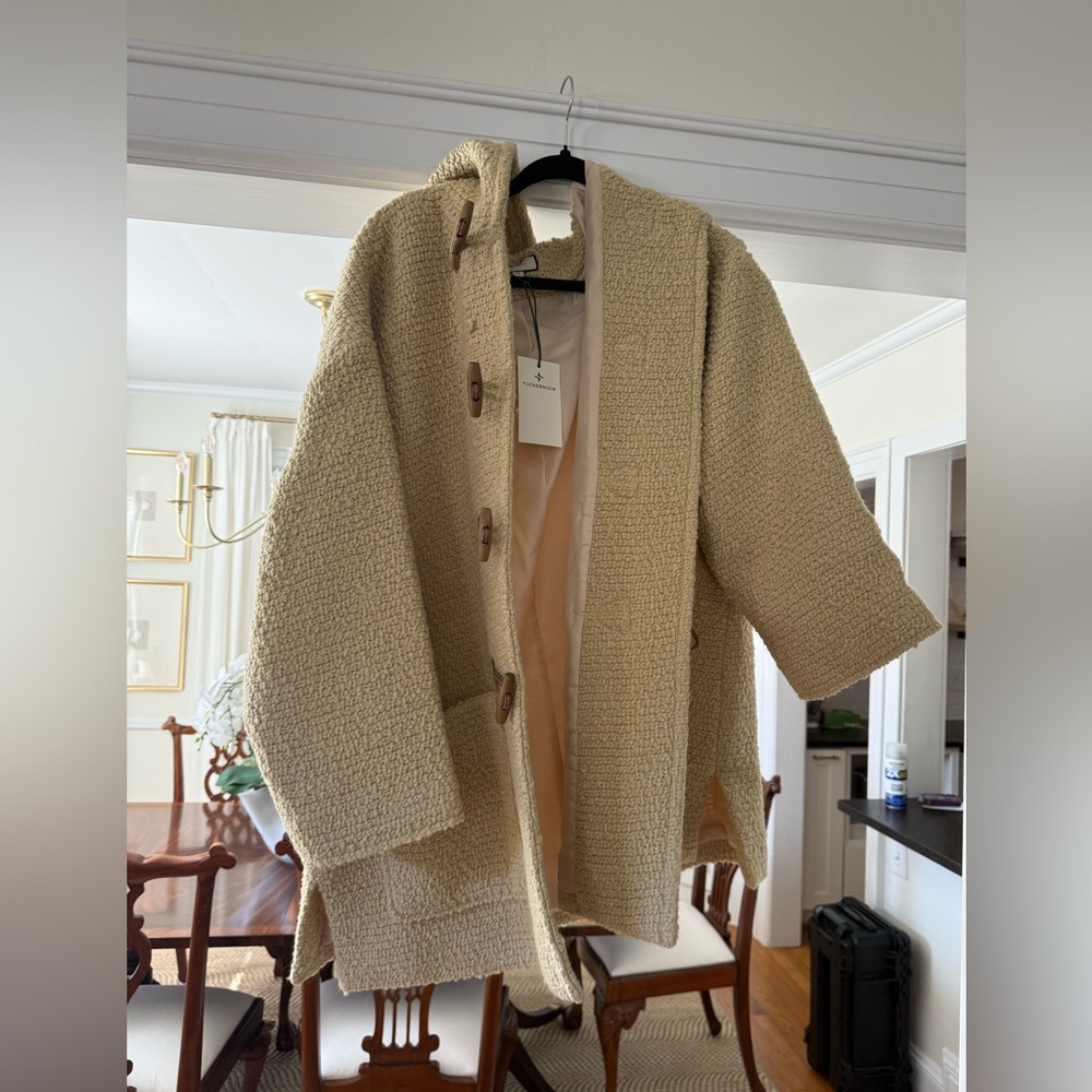 Tuckernuck Cream Textured Coat